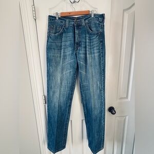 Wrangler Twenty X Men’s Extreme Relaxed Fit Jeans 34x36 Dark Wash Minimal Wear